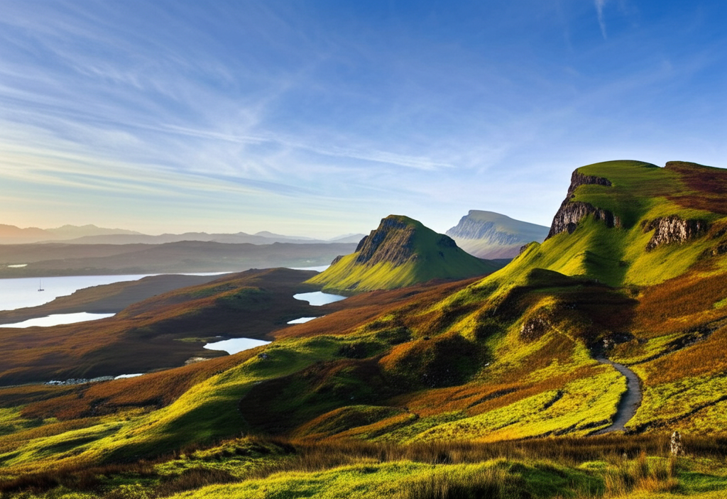 Scottish Highlands Landscape